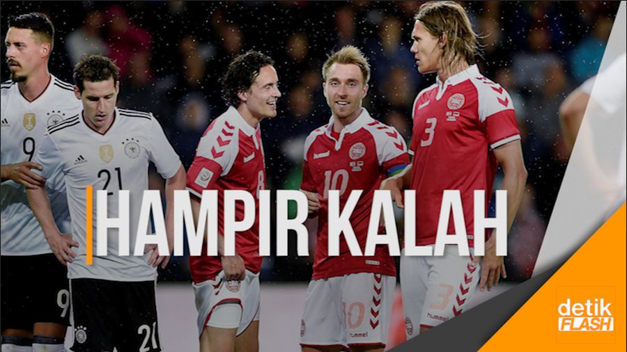 Turunkan Pemain Muda, Jerman Ditahan Imbang Denmark