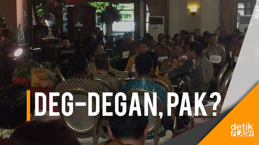 Ijab-Kabul Jokowi Saat Geladi Bersih Akad Nikah