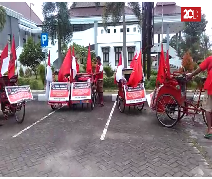 5 Tukang Becak Banyumas Keliling Jawa