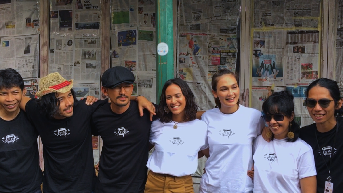 Ada Luna Maya dan Nadine Alexandra di Filosofi Kopi: Ben & Jody