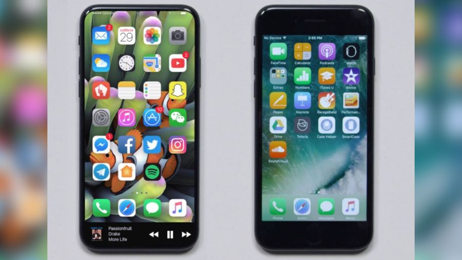 Beredar Bocoran Desain iPhone 8 Mirip Galaxy S8
