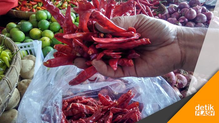 Cabai China Kuasai Pasar Tradisional Blitar