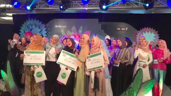 Ini Dia! Tiga Juara Favorit Sunsilk Hijab Hunt 2017 Bandung