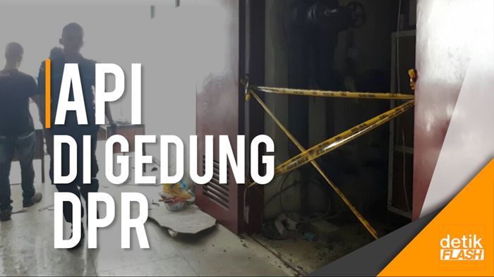 Kebakaran Kecil Terjadi di Ruang Rapat Nusantara II DPR/MPR