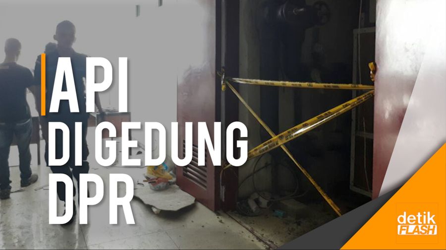 Kebakaran Kecil Terjadi di Ruang Rapat Nusantara II DPR/MPR