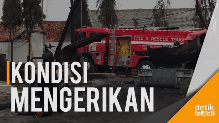 Luluh Lantak, Begini Kondisi Terkini SPBU Jagakarsa