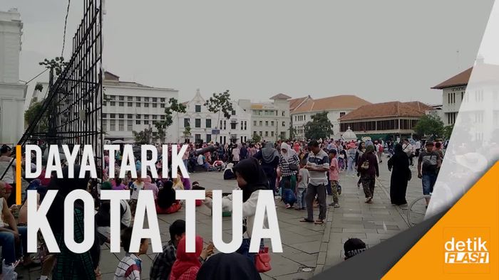 Wow! Jumlah Pengunjung di Kota Tua Naik 100 Persen Lebih
