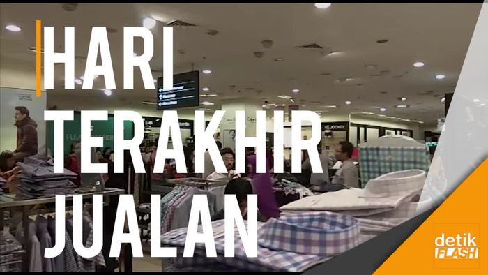 Mau Gulung Tikar, Debenhams Senayan Diserbu Pengunjung