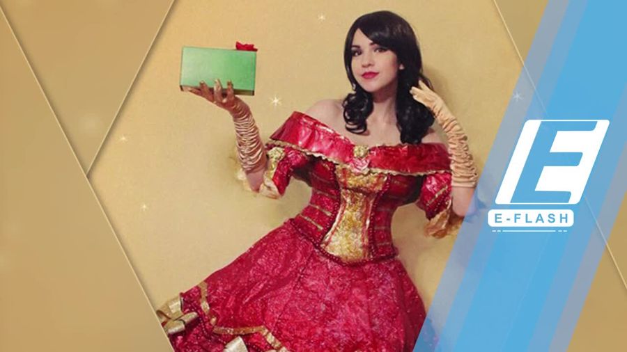 Unik! Gaun Cantik Ini Dibuat dari Bungkus Kado