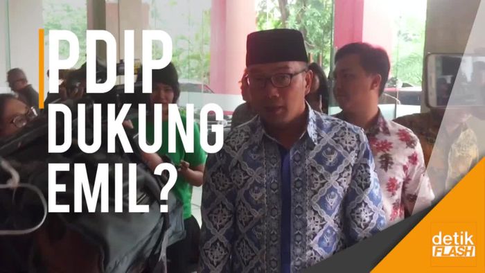 Ridwan Kamil ke DPP PDIP, Cari Restu?