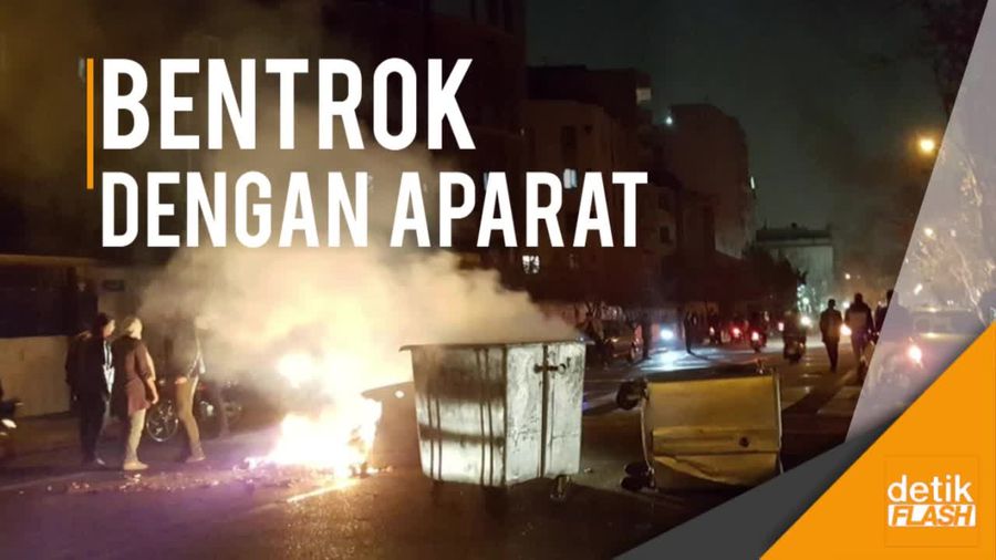 22 Orang Tewas Selama Gelombang Protes Anti-Pemerintah Iran