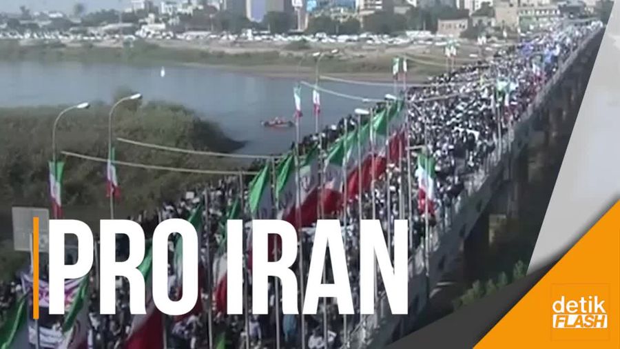 Aksi Pro-pemerintah Iran di Tengah Gelombang Protes  