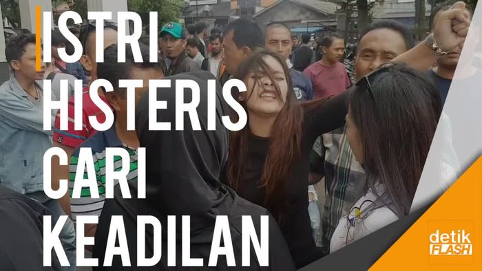 Sidang Pembunuhan Raden Galih Ditunda, Sang Istri Histeris
