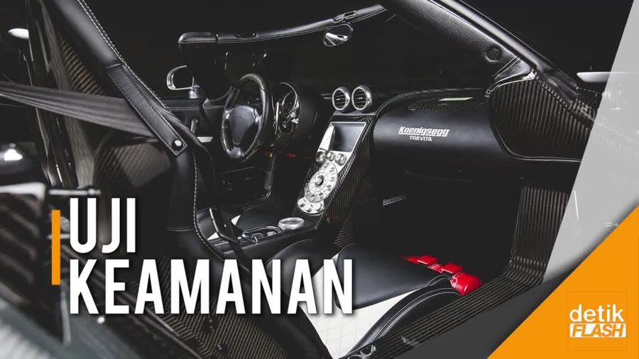 Dipukul-pukul Palu, Hyper Car Ini Tetap Mulus