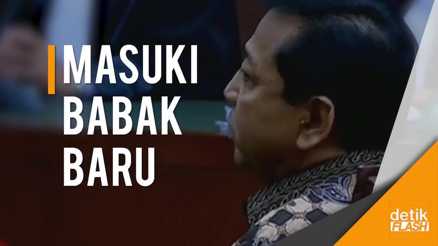 Hakim Tolak Eksepsi Setya Novanto, Sidang e-KTP Lanjut