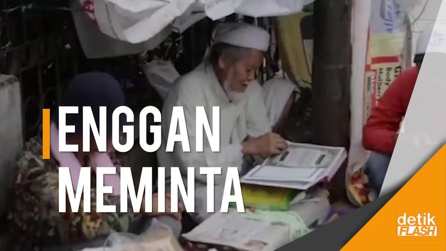 Abah Komar Menolak Mengemis di Usia Senja