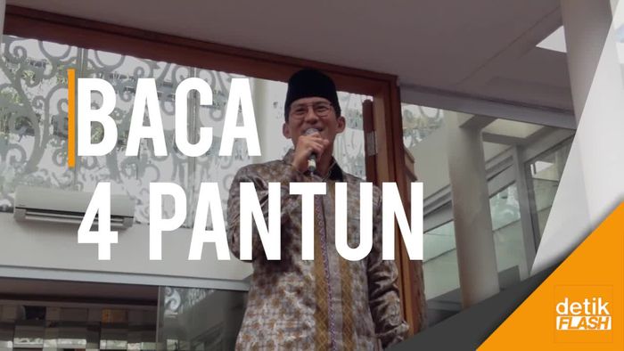 Sambutan Pantun ala Sandi dalam Maulid Nabi di Rumah Ustaz Solmed