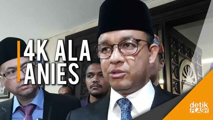 Jurus 4 K Anies Agar Pendidikan di Indonesia Lebih Maju