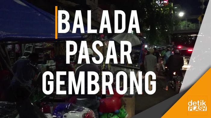 Pasar Gembrong Terancam Tinggal Kenangan