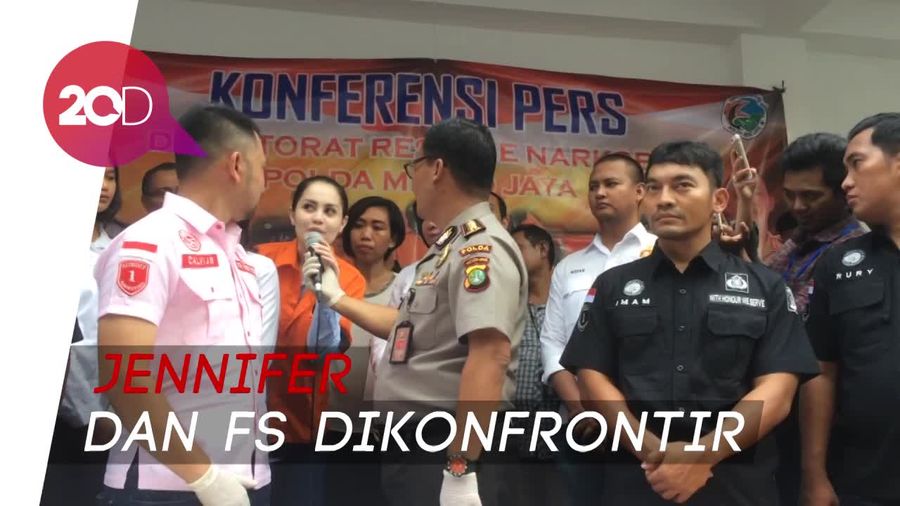Jennifer Dunn dan FS Dikonfrontir Soal Pesanan Sabu