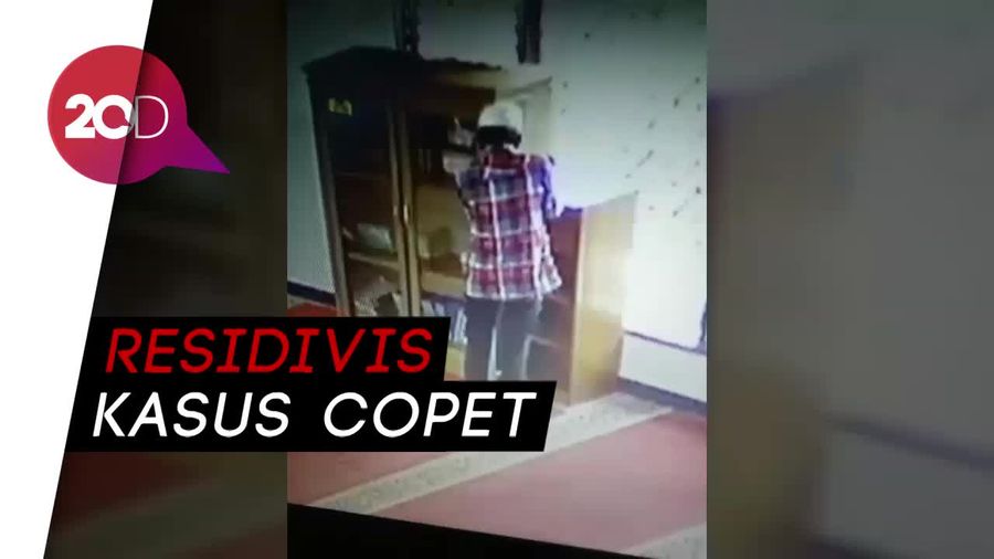 Pria 84 Tahun Dibekuk setelah Aksi Bongkar Kotak Amal Terekam CCTV