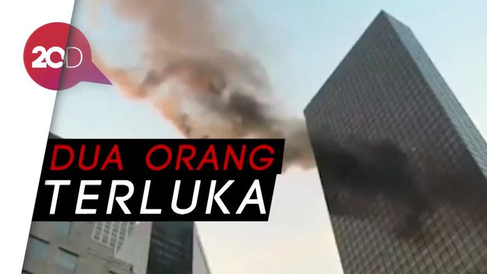 Trump Tower Terbakar, 2 Orang Terluka