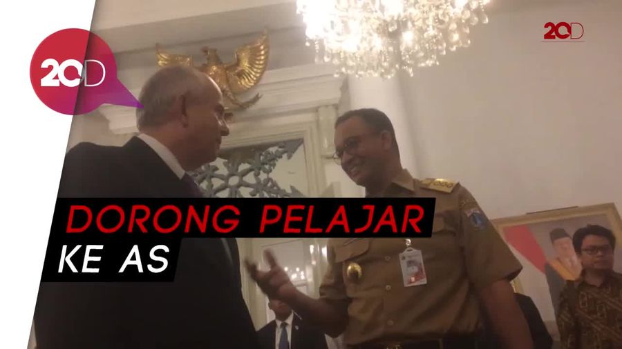 Anies dan Dubes AS Bertemu Jajaki Kerja Sama Bidang Pendidikan