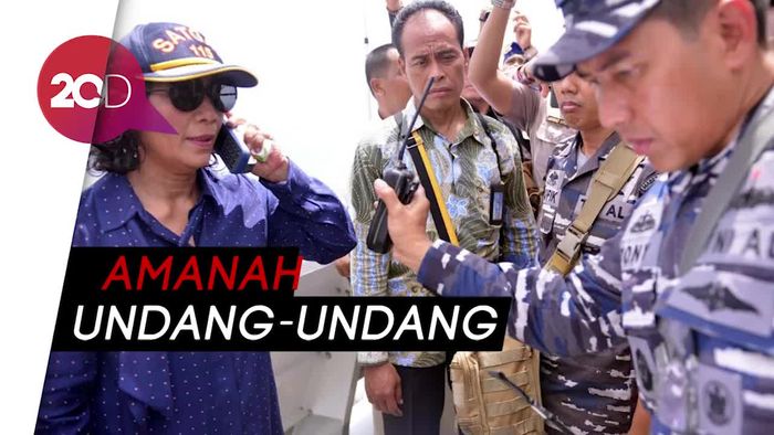 Statement Tegas Susi Soal Penenggelaman Kapal