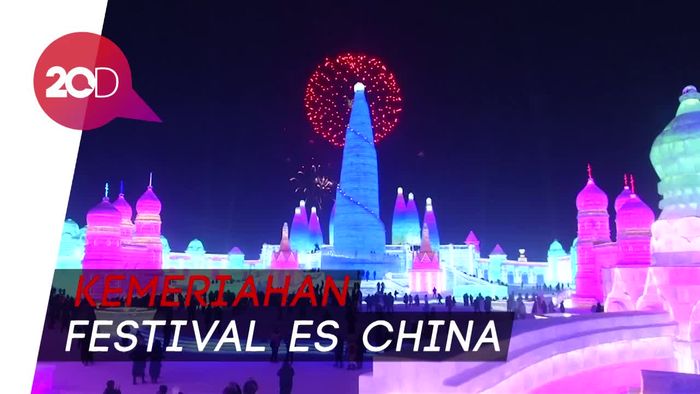 Festival Es di China yang Meriah dan Penuh Warna