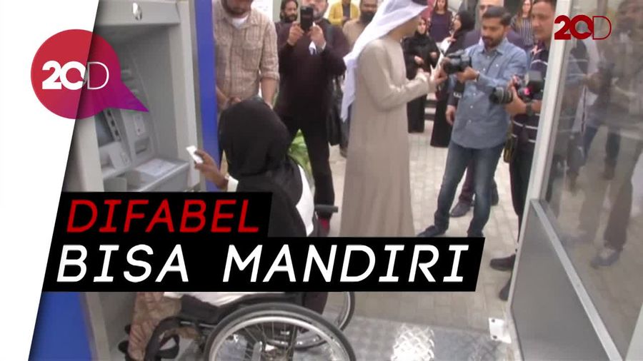 Keren! Ada ATM Ramah Penyandang Disabilitas