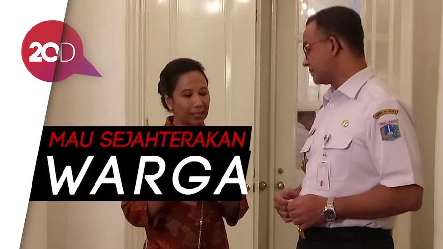Anies-Rini Bertemu, Bahas Hunian Terintegrasi dan Kampung Kumuh