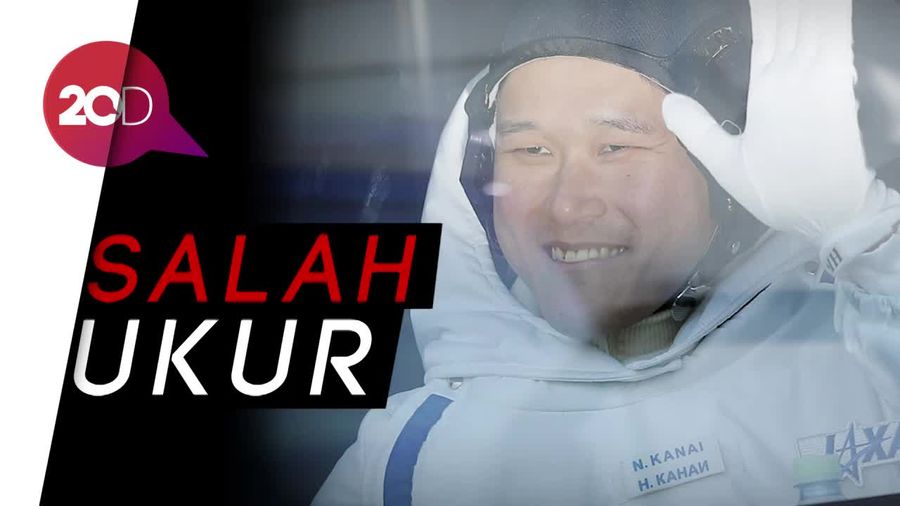 Usai Mengaku Tambah Tinggi 9 Cm, Astronot Jepang Minta Maaf