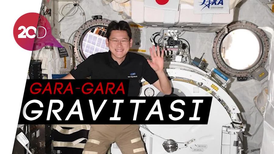 3 Minggu di ISS, Tinggi Badan Astronot Jepang Bertambah 9 Cm 