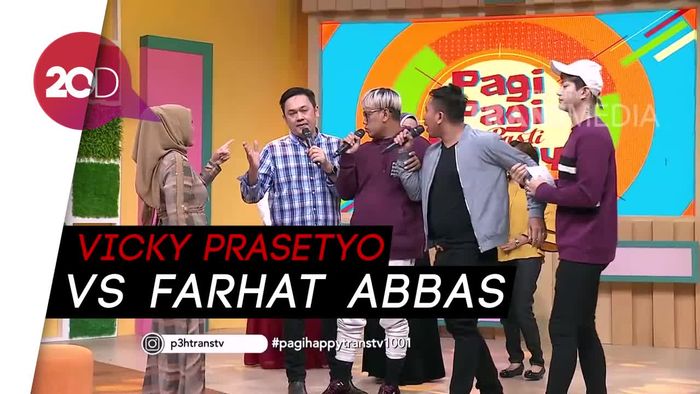 Ribut dengan Vicky Prasetyo, Farhat Abbas Lapor Polisi