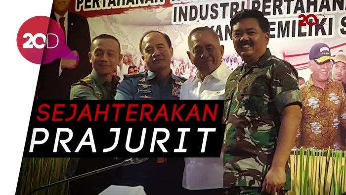 Wow! Panglima TNI Buat Pengadaan 7.000 Rumah Dinas Prajurit
