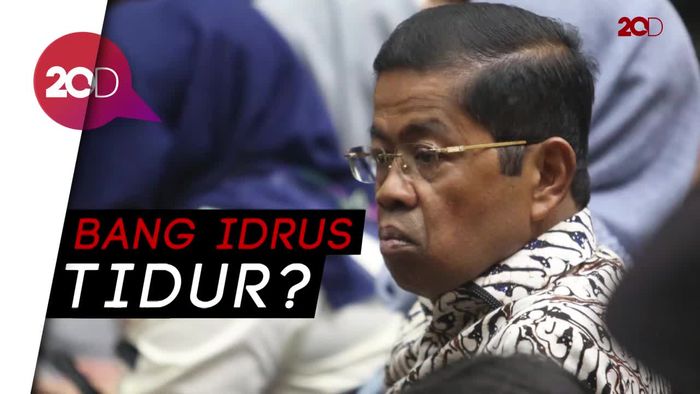 Idrus di Sidang Novanto, Khusyuk Dengar Perkara atau Tidur?