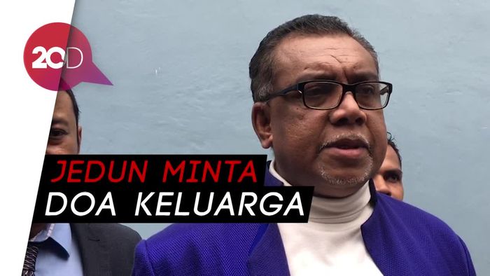 Ditahan, Jedun Banyak Minta Doa dari Keluarga