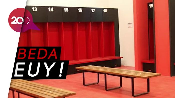 Video Ruang Ganti GBK yang Kekinian Banget