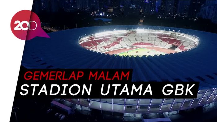 Gemerlap Malam Stadion Utama GBK