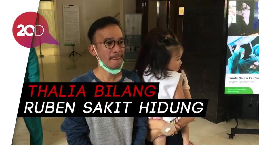 Gimana Respons Thalia Lihat Ruben Onsu dan Sarwendah Sakit?