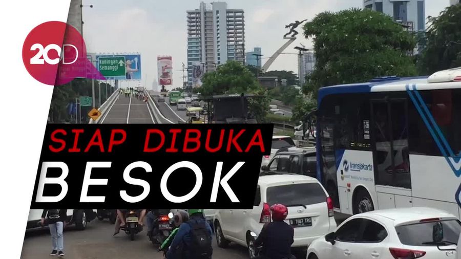 Sandi: Operasional Flyover Pancoran Kurangi Macet hingga 17 Persen