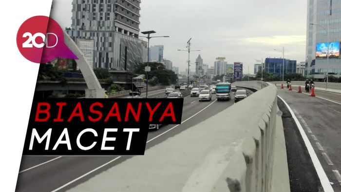 Lancarnya Lalin Cawang-Kuningan setelah Flyover Pancoran Dibuka