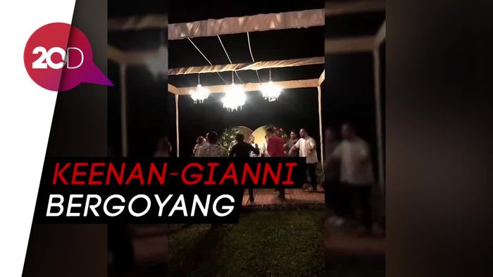 Keenan Pearce dan Gianni Asyik Berjoget di Pesta Barbeque