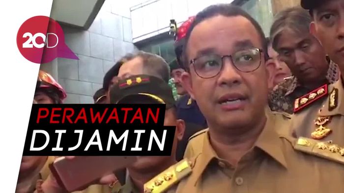 Anies: Biaya Korban Tragedi BEI Ditanggung BPJS dan Pihak Gedung