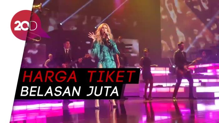 Harga Tiket Celine Dion Termahal Rp 12,5 Juta