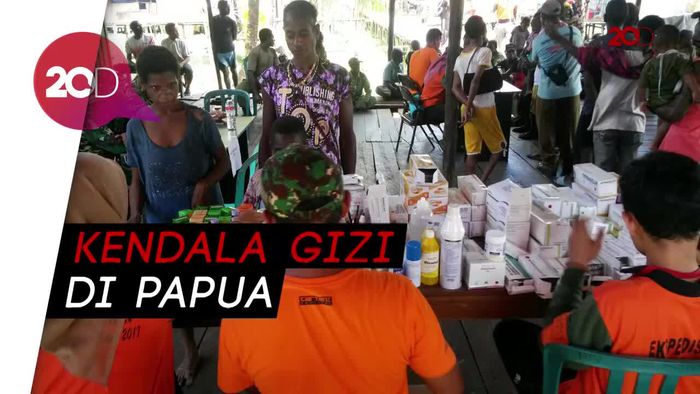 Sulitnya Akses Jadi Kendala Penanganan Gizi Buruk di Asmat