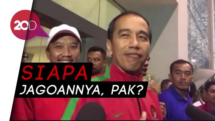 Ditanya Jagoan di Piala Presiden, Ini Kata Jokowi