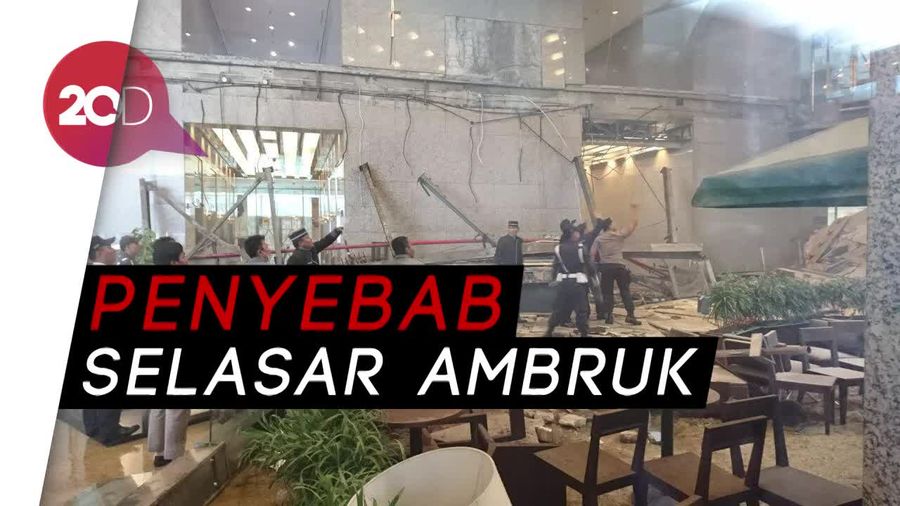 Ada Kegagalan Konstruksi Selasar BEI yang Ambruk