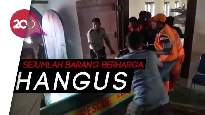 Kebakaran Museum Bahari, Navigasi Hingga Koleksi Angkatan Laut Terbakar