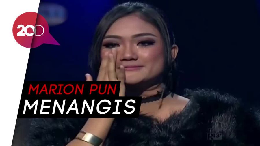 Tangis Marion Jola di Ajang Indonesian Idol